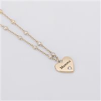 Collana Mabina Donna Collana In Argento E Zirconi in Argento Zircone 553407 - 553407